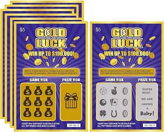 Gold Luck Pregnancy Announcement Fake Lottery Scratch Off Tickets, Great Idea for Pregnancy Reveal, 6 Cards