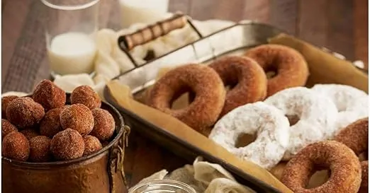 Katz Gluten Free Snacks Donut Holes Variety Pack, Powdered, Glazed, Glazed Chocolate, Cinnamon. Dairy Free, Nut Free, Soy Free, Gluten Free, Kosher (1 Pack of each)