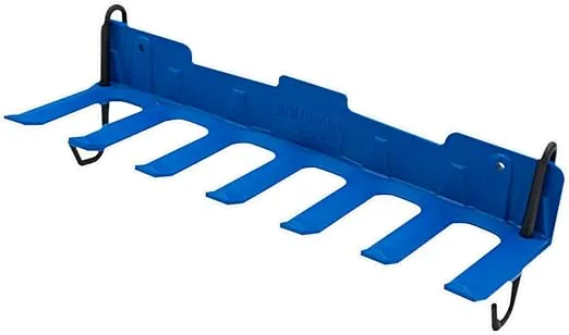 Bat Rack for Baseball & Softball - Wall Mountable & Portable, Holds 12 Bats, Secure Hook System, High-Grade Polymer, No Damage to Bats, Easy Install, Made in Italy