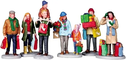Lemax Holiday Shoppers, Set of 6#92683