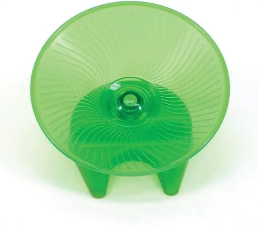 Ware Manufacturing Flying Saucer Exercise Wheel for Small Pets, 7 1/4-Inch - Colors May Vary