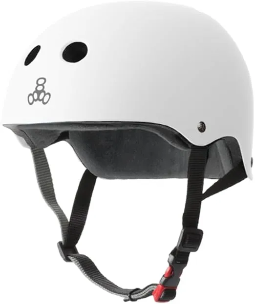 Triple Eight The Certified Sweatsaver Helmet for Skateboarding, BMX, Roller Derby, and Roller Skating