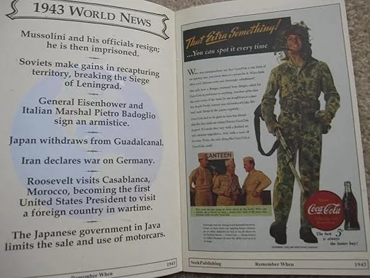 Remember When a Nostalgic Look Back in Time 1943