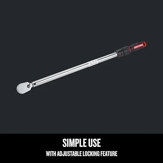 CRAFTSMAN Torque Wrench, 1/2" Drive (CMMT99434)
