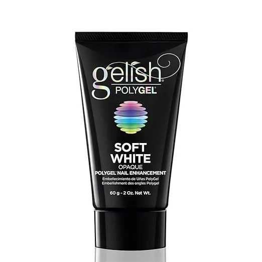 Gelish PolyGel Brand - Hybrid Nail Enhancement, Nail Tips For Acrylic Nails, Lighter, Stronger, Odor-Free, No Monomer, Fast Application, Perfect for Sculpting Nails, 2 oz.