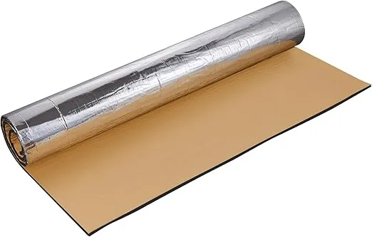 VEVOR Car Sound Deadening Mat, 400 mil 16 sqft Automotive Sound Deadener, High Density Foam Sound Deadener Material & Heat Barrier, Double Layer Waterproof Structure Acoustic Insulation Mat