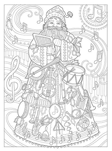 Creative Haven Creative Christmas Coloring Book (Adult Coloring Books: Christmas)
