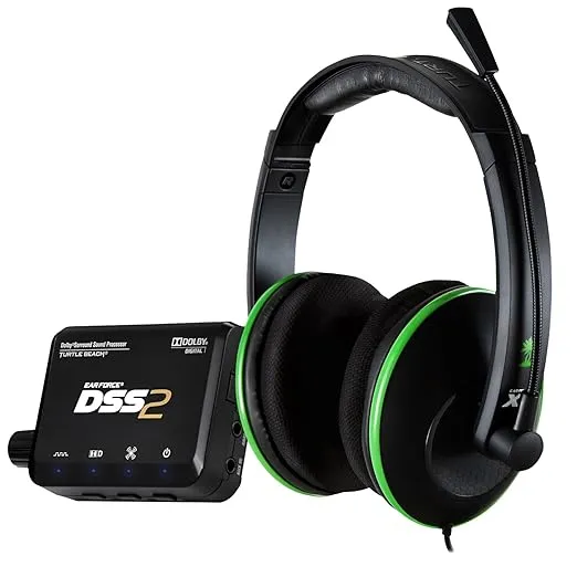 Turtle Beach - Ear Force DXL1 Gaming Headset - Dolby Surround Sound - Xbox 360