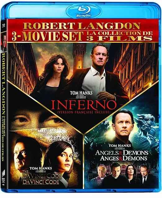 Robert Langdon Collection (Inferno / The DaVinci Code / Angels & Demons) (Blu-ray)