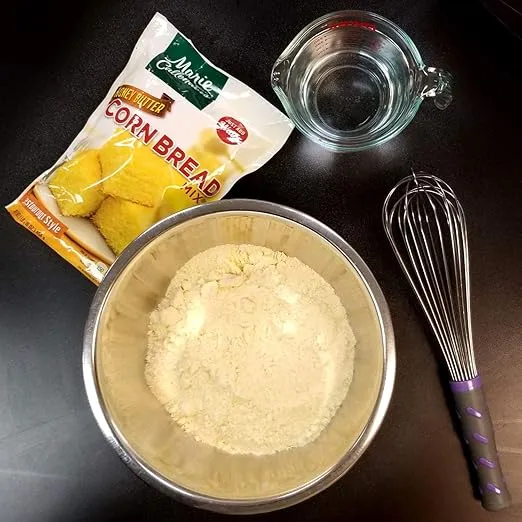 Marie Callender’s CornBread Mix, Honey Butter, Just Add Water, Mix, and Bake. Makes 8” Loaf (Pack of 2)