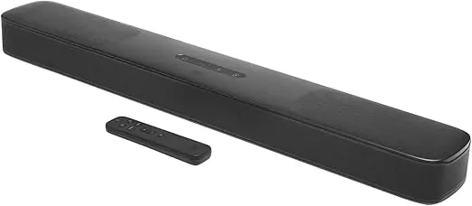 JBL Bar 5.0 MultiBeam Soundbar with Dolby Atmos Virtual - 250 W, 802.11AC WiFi, Bluetooth 4.2 Connectivity, HDMI eARC, Voice Control