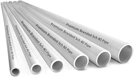 VENTRAL PVC Pipe Sch40 1-1/2 Inch (1.5) White Custom Length 1FT Feet
