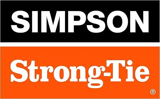Simpson Strong-Tie LU26 Light Face-Mount Joist Hanger - Wood Construction Connectors, 20 Gauge Galvanized Steel Brackets, Hurricane Rafter Ties, 2x6, 100 Per Pack