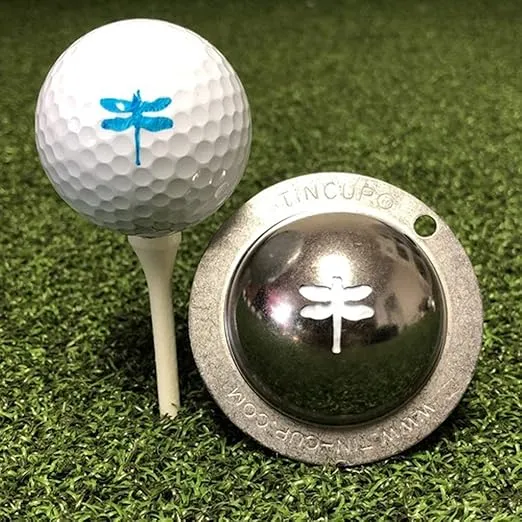 Tin Cup Golf Ball Custom Marker Alignment Tool