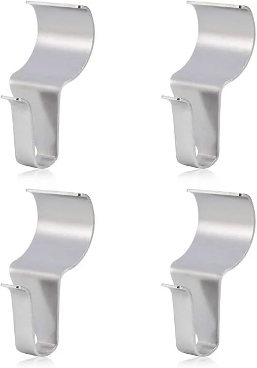 No-Hole Hooks Vinyl Siding Hangers - Low Profile- 4PK